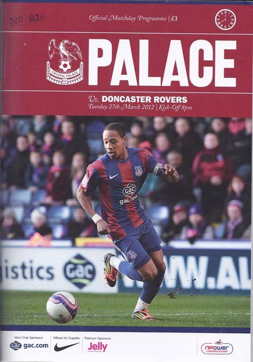 Crystal Palace FC v Doncaster Rovers FC